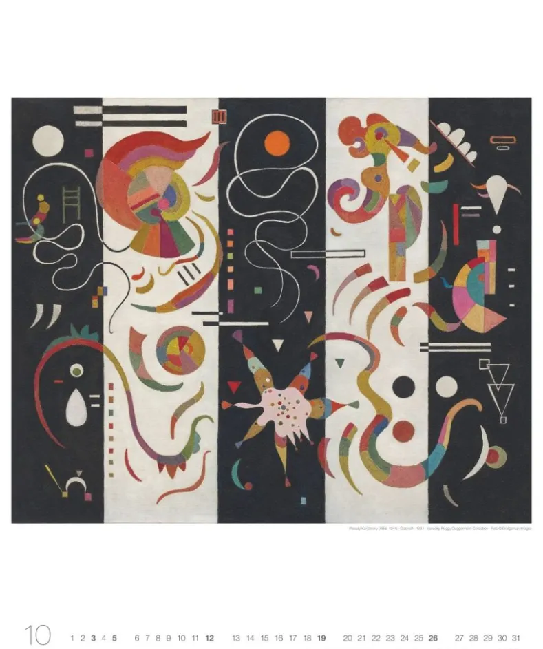 Weingarten Abstract Art Edition Kalender 2025