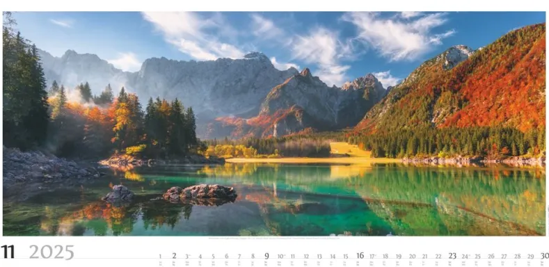 Weingarten Alpenpanorama Kalender 2025