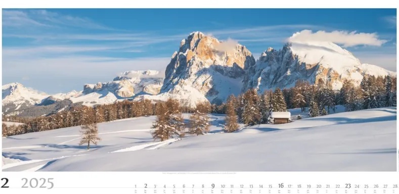 Weingarten Alpenpanorama Kalender 2025