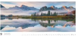 Weingarten Alpenpanorama Kalender 2025