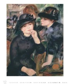 Weingarten Auguste Renoir Edition Kalender 2025