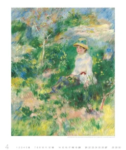 Weingarten Auguste Renoir Edition Kalender 2025