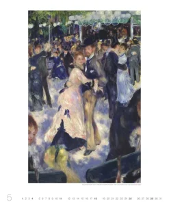 Weingarten Auguste Renoir Edition Kalender 2025