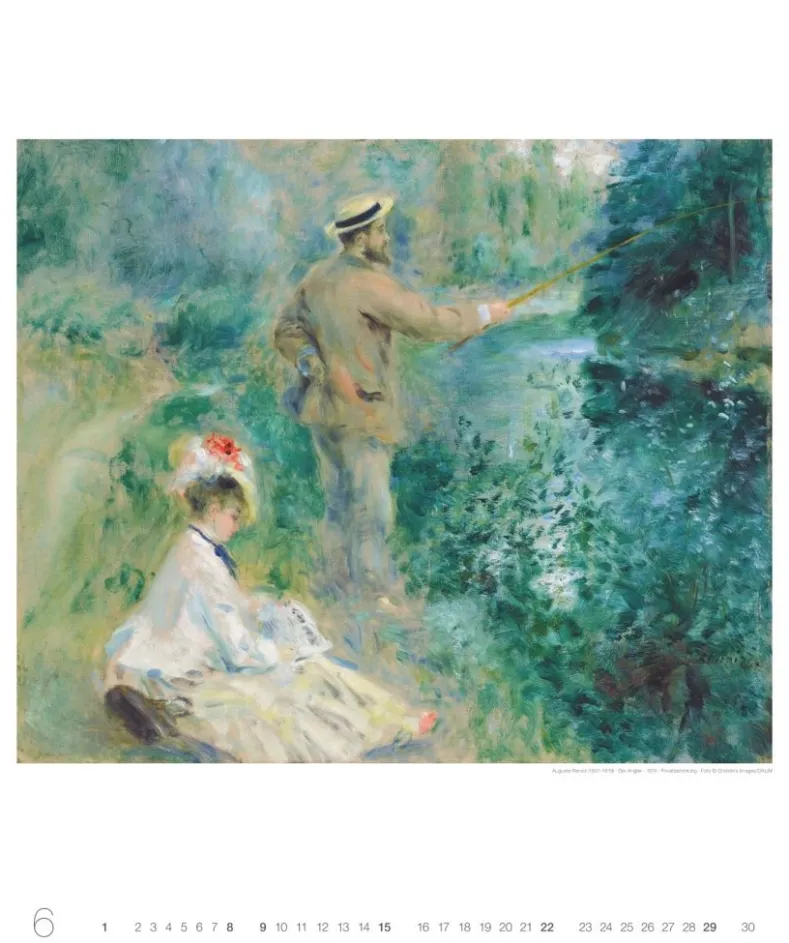 Weingarten Auguste Renoir Edition Kalender 2025