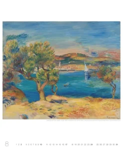 Weingarten Auguste Renoir Edition Kalender 2025