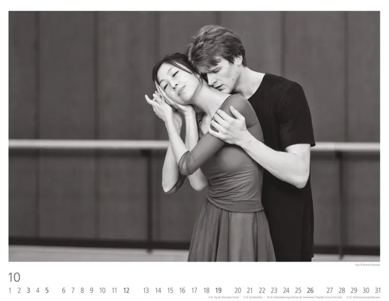 Weingarten Ballettsaal Stuttgarter Ballett Kalender 2025