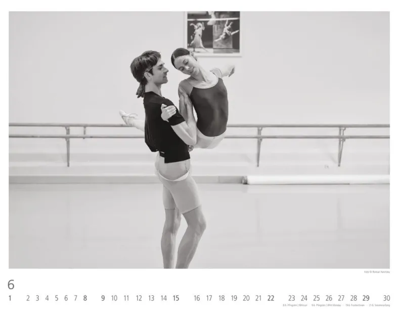 Weingarten Ballettsaal Stuttgarter Ballett Kalender 2025