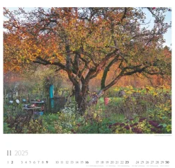Weingarten Bauerngarten Kalender 2025