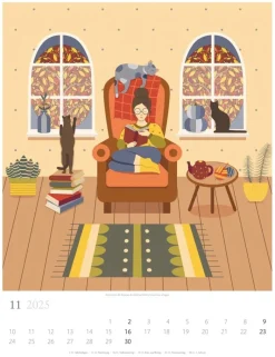 Weingarten Book Love Kalender 2025