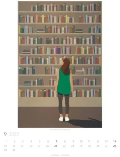 Weingarten Book Love Kalender 2025