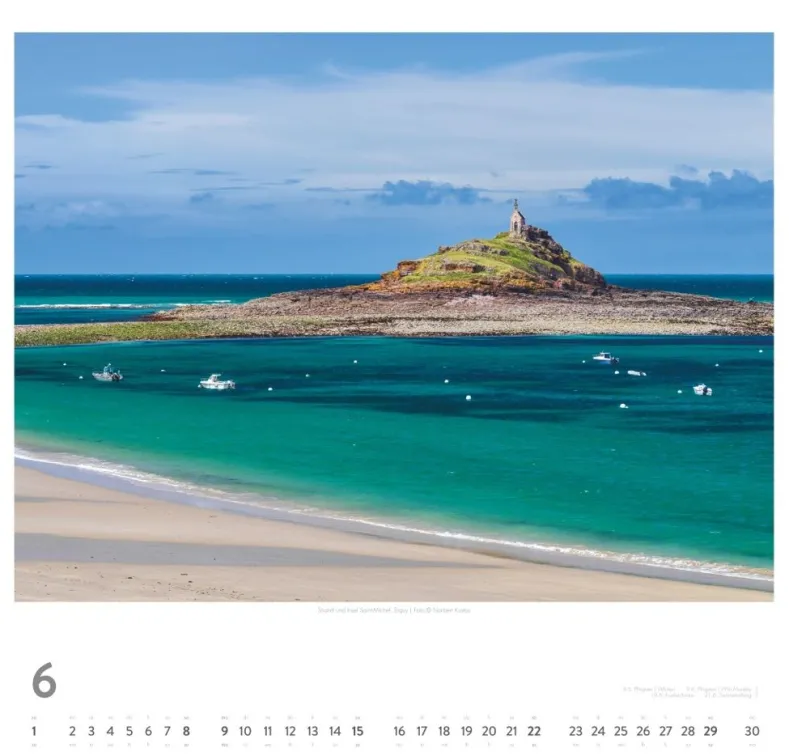 Weingarten Bretagne Kalender 2025