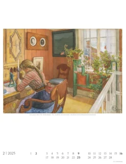Weingarten Carl Larsson Kalender 2025