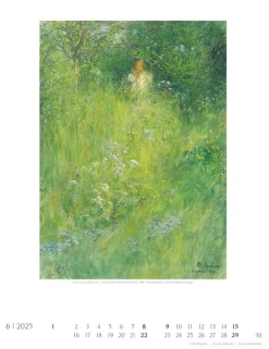 Weingarten Carl Larsson Kalender 2025