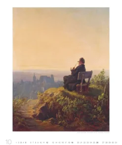 Weingarten Carl Spitzweg Edition Kalender 2025