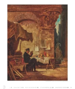 Weingarten Carl Spitzweg Edition Kalender 2025