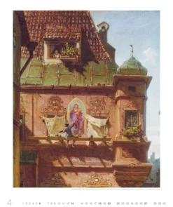 Weingarten Carl Spitzweg Edition Kalender 2025