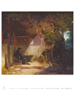 Weingarten Carl Spitzweg Edition Kalender 2025