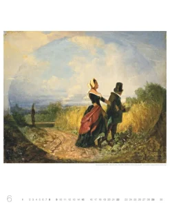 Weingarten Carl Spitzweg Edition Kalender 2025