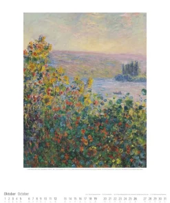 Weingarten Claude Monet Im Garten Kalender 2025