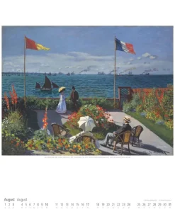 Weingarten Claude Monet Im Garten Kalender 2025