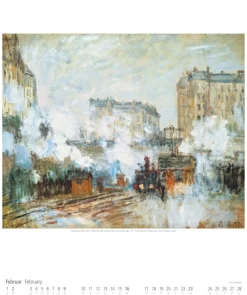 Weingarten Claude Monet Kalender 2025