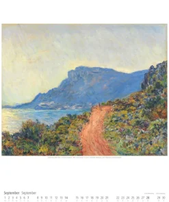Weingarten Claude Monet Kalender 2025