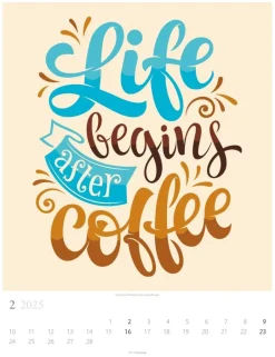 Weingarten Coffee Love Kalender 2025