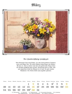Weingarten Der Hundertjahrige Kalender 2025