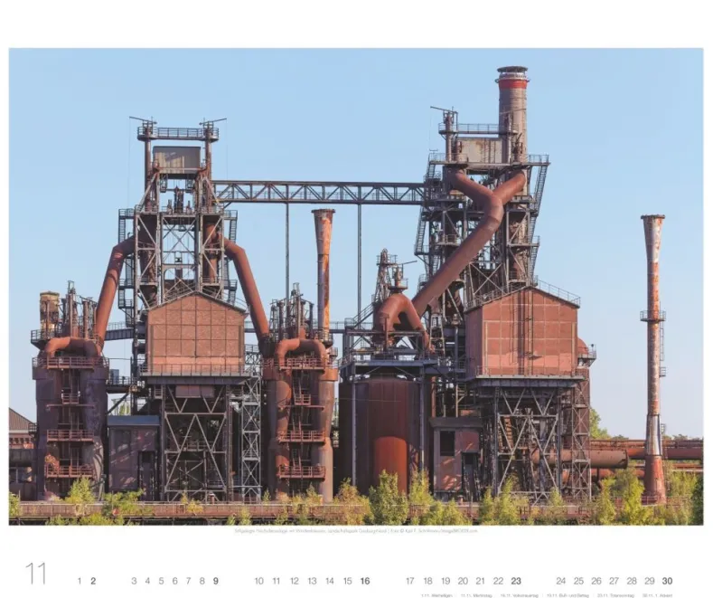 Weingarten Der Ruhrpott Kalender 2025