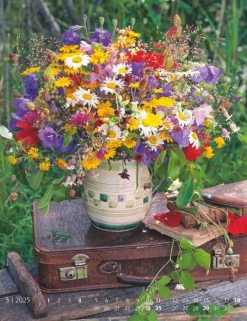 Weingarten Die Schonsten Blumenstrause Kalender 2025