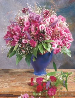 Weingarten Die Schonsten Blumenstrause Kalender 2025