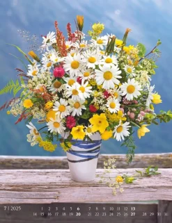 Weingarten Die Schonsten Blumenstrause Kalender 2025
