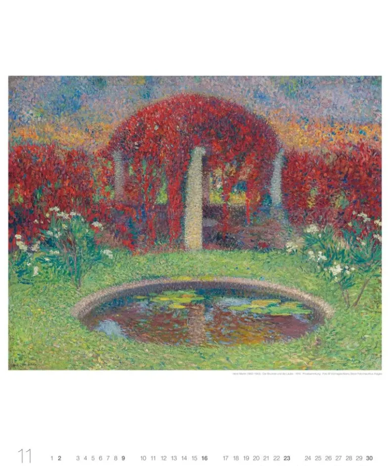 Weingarten Die Schonsten Garten Des Impressionismus Edition Kalender 2025