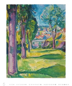 Weingarten Edvard Munch Edition Kalender 2025