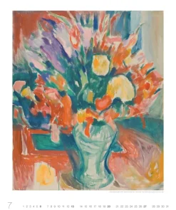 Weingarten Edvard Munch Edition Kalender 2025