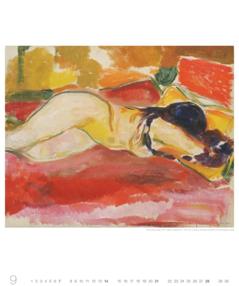 Weingarten Edvard Munch Edition Kalender 2025