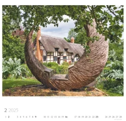 Weingarten Englische Parks & Cottages Kalender 2025