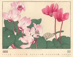 Weingarten Flower Art Kalender 2025