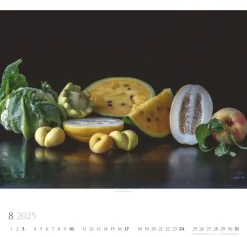Weingarten Food Stills Lynn Karlin Kalender 2025