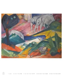 Weingarten Franz Marc Edition Kalender 2025