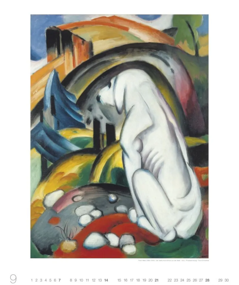 Weingarten Franz Marc Edition Kalender 2025