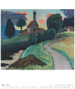 Weingarten Gabriele Munter Kalender 2025