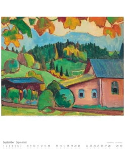 Weingarten Gabriele Munter Kalender 2025