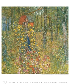 Weingarten Gustav Klimt Edition Kalender 2025