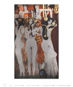 Weingarten Gustav Klimt Edition Kalender 2025