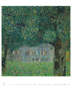 Weingarten Gustav Klimt Edition Kalender 2025