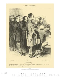 Weingarten Honore Daumier: Die Juristen Kalender 2025