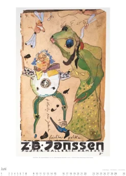 Weingarten Horst Janssen Kalender 2025