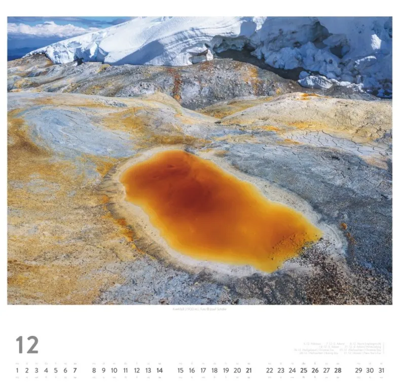 Weingarten Island Kalender 2025