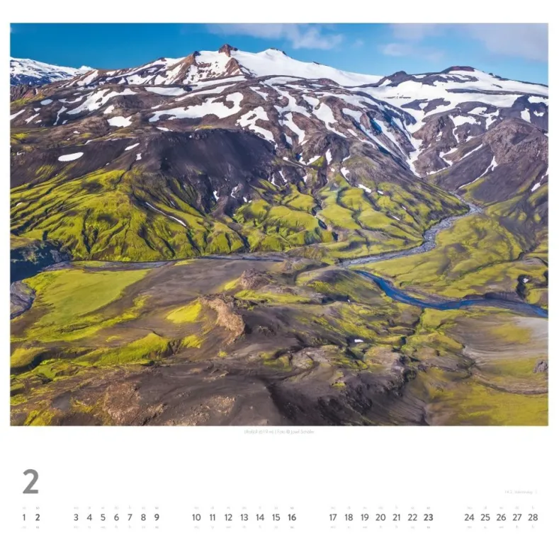 Weingarten Island Kalender 2025